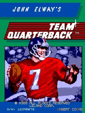 John Elway's Team Quarterback (set 2) screen shot title